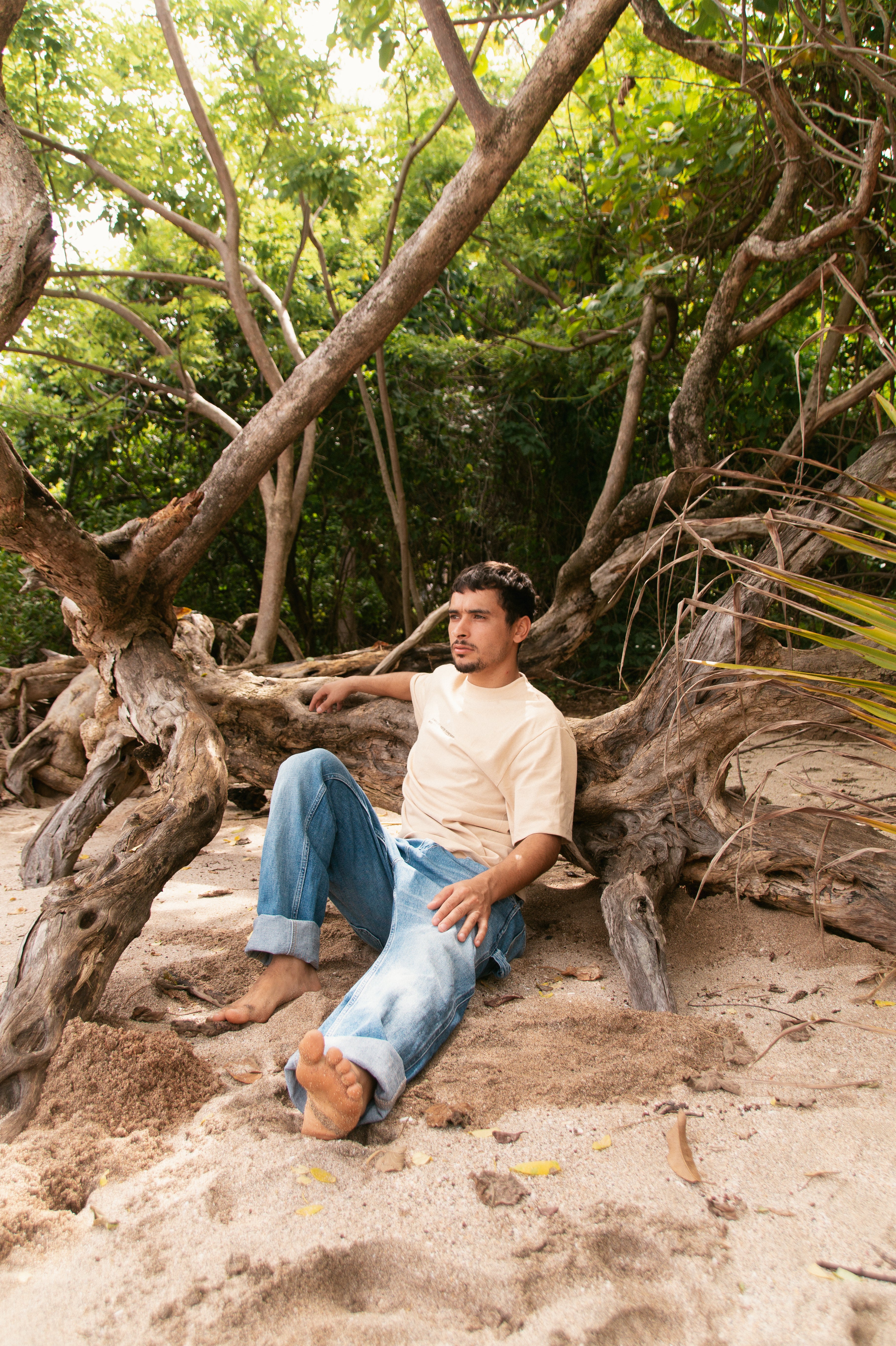 Summer Lasts Forever Boxy Beige