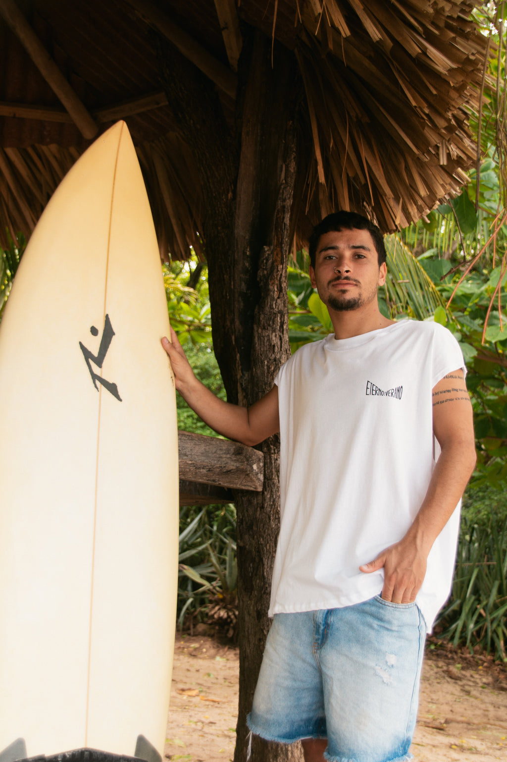 Eterno Verano OG Boxy Tank Top White