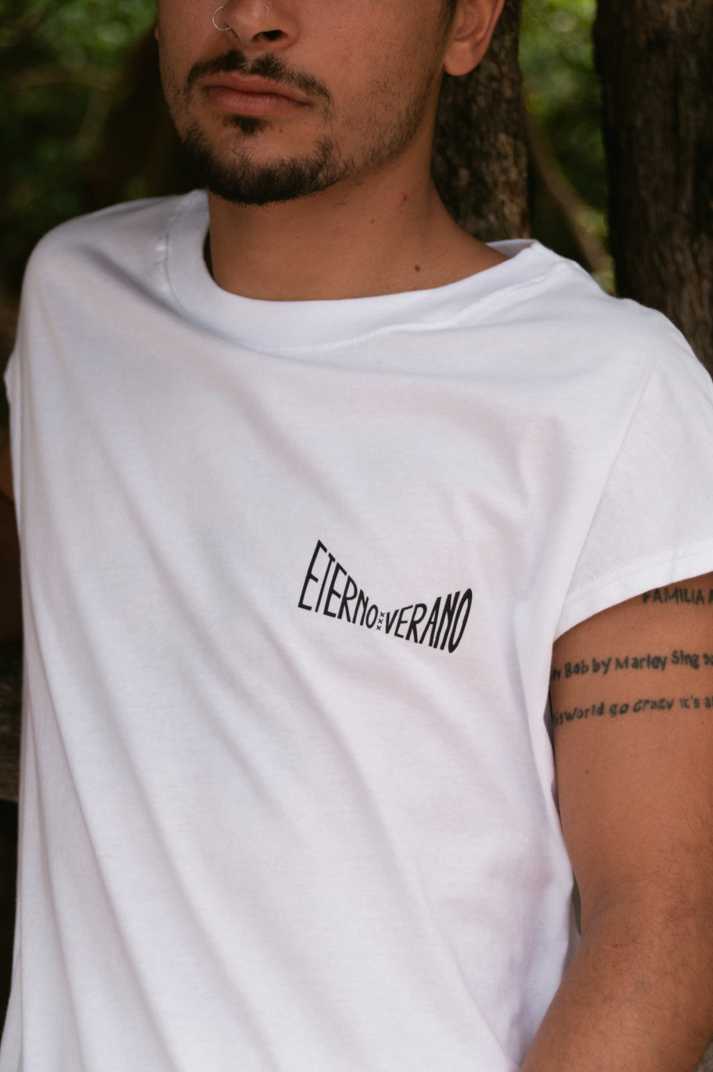 Eterno Verano OG Boxy Tank Top White
