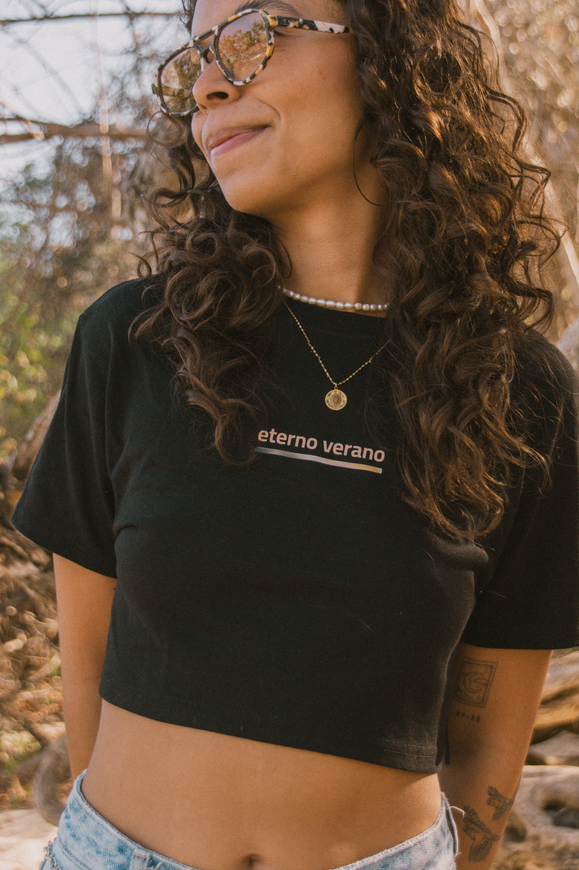 Flow Crop Top Orange