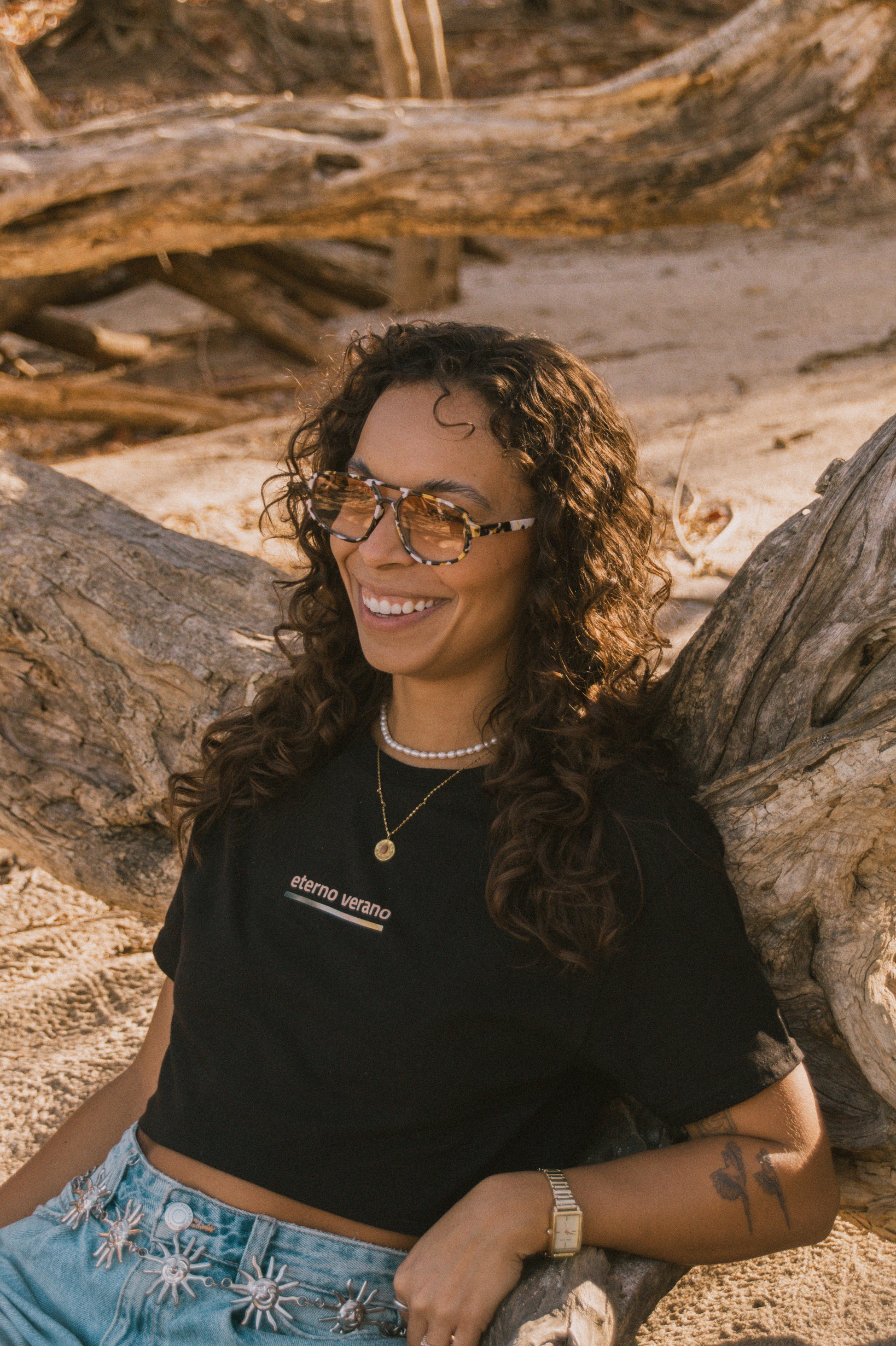 Flow Crop Top Orange