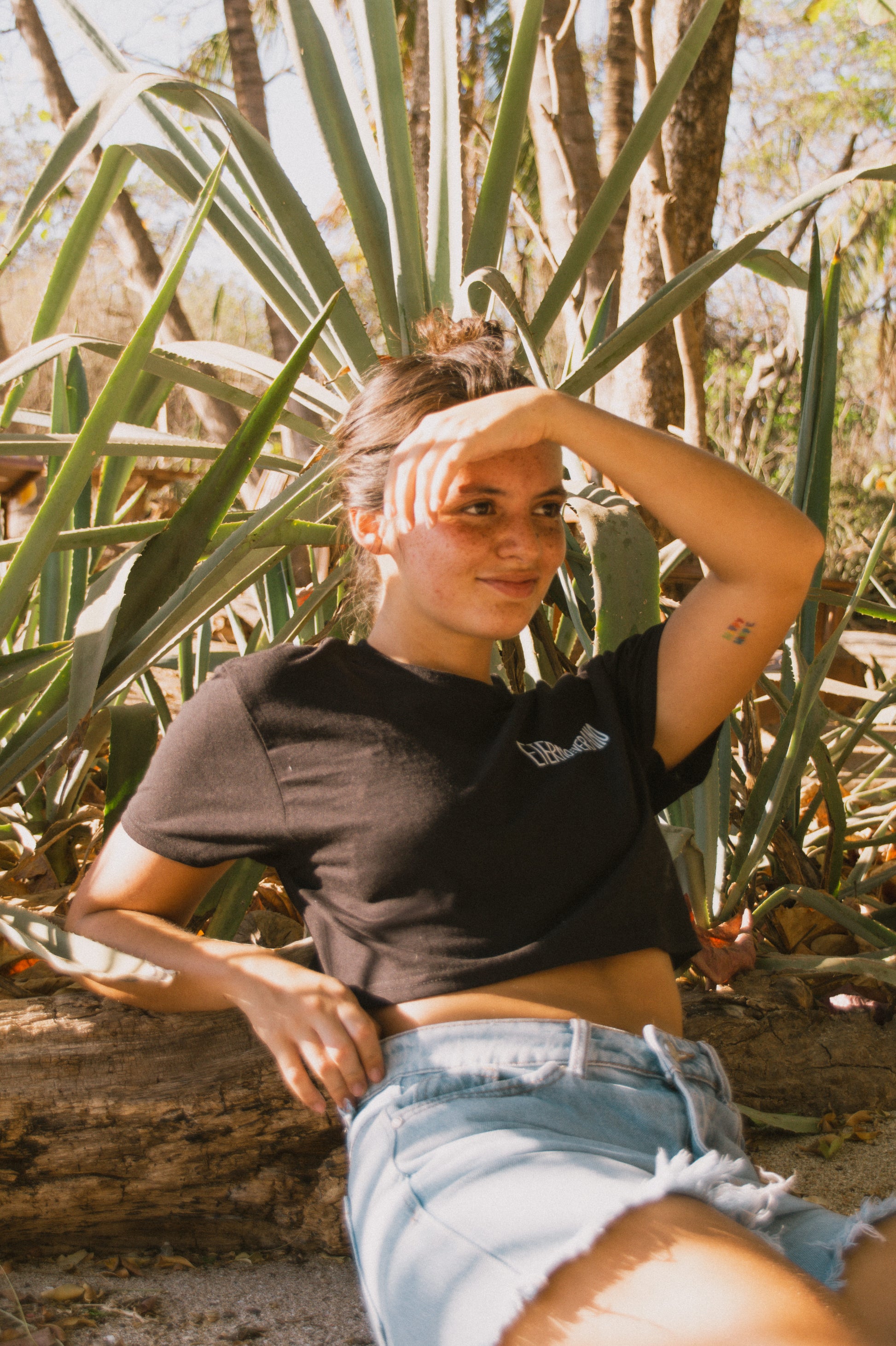 Eterno Verano OG Crop Top Black