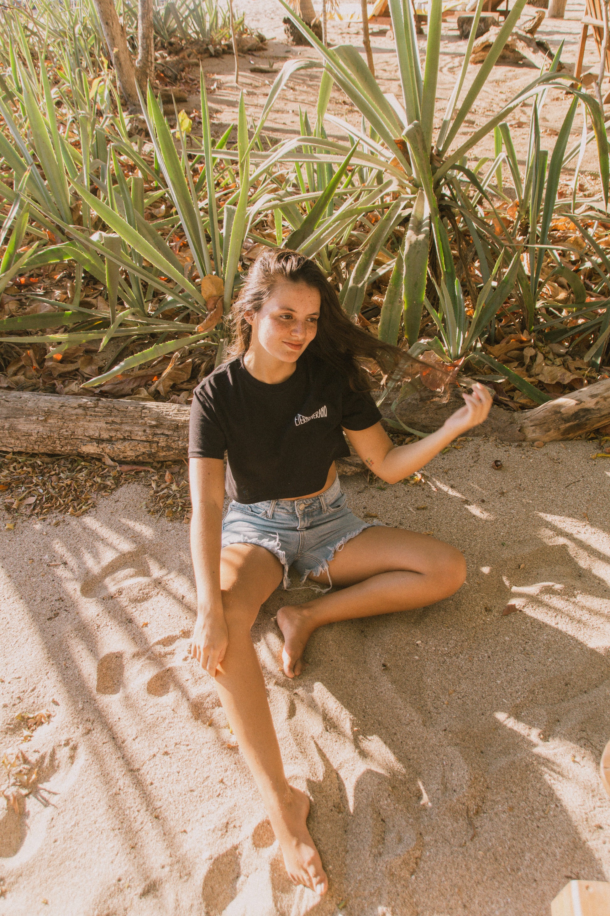 Eterno Verano OG Crop Top Black
