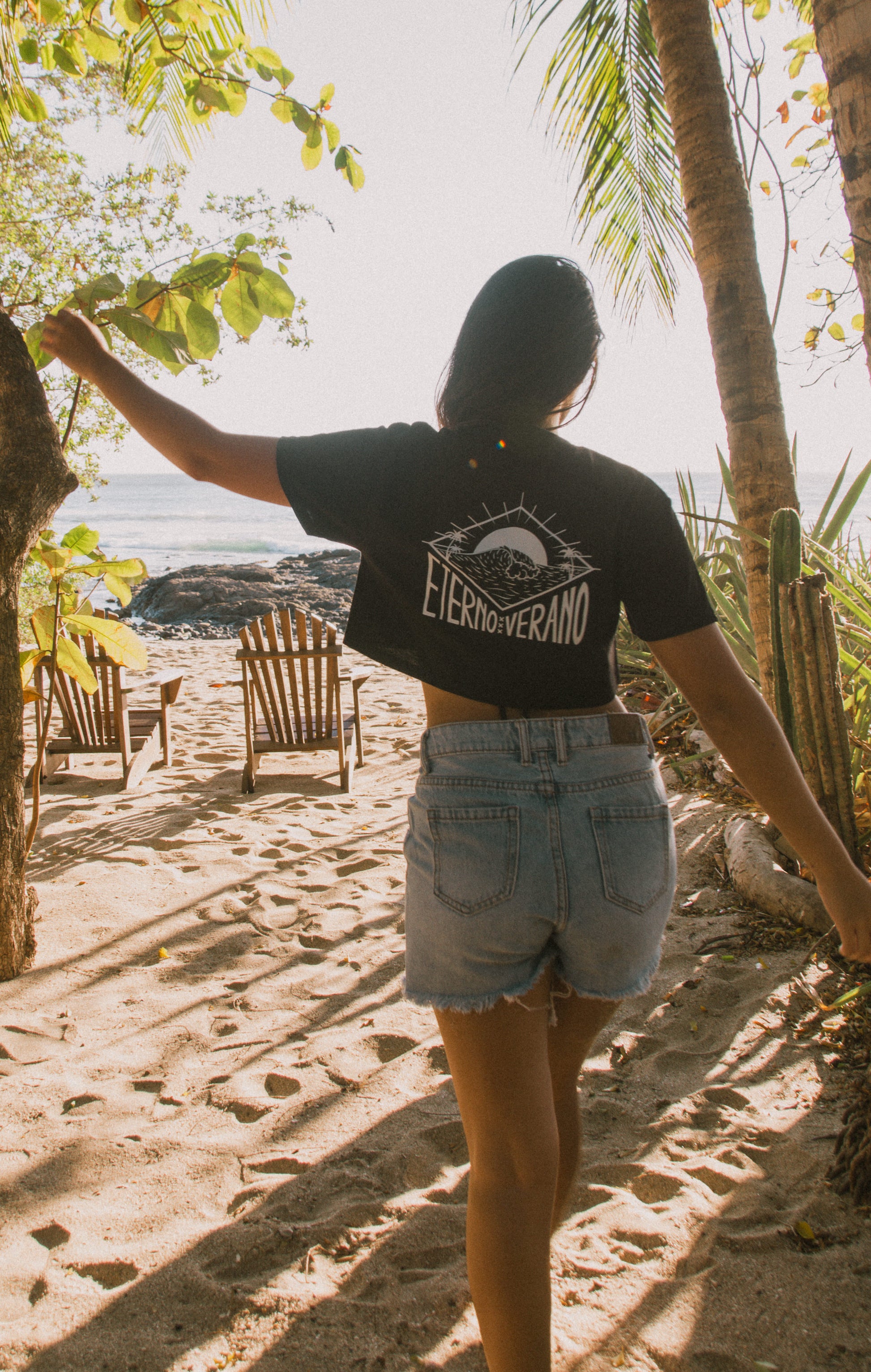 Eterno Verano OG Crop Top Black