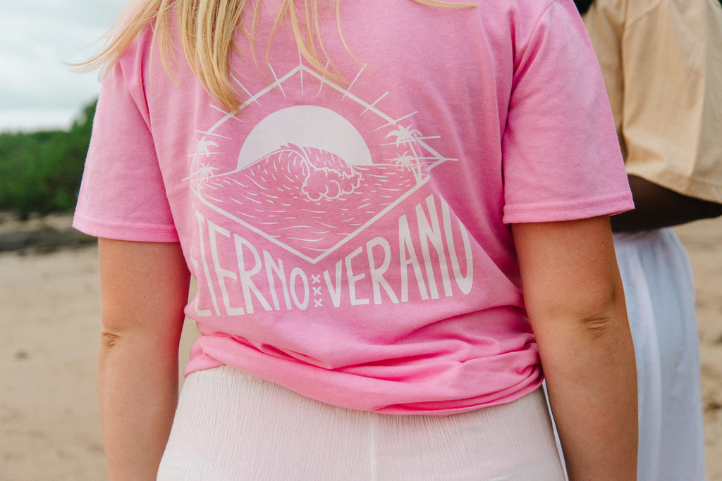Eterno Verano OG Regular Tee Pink