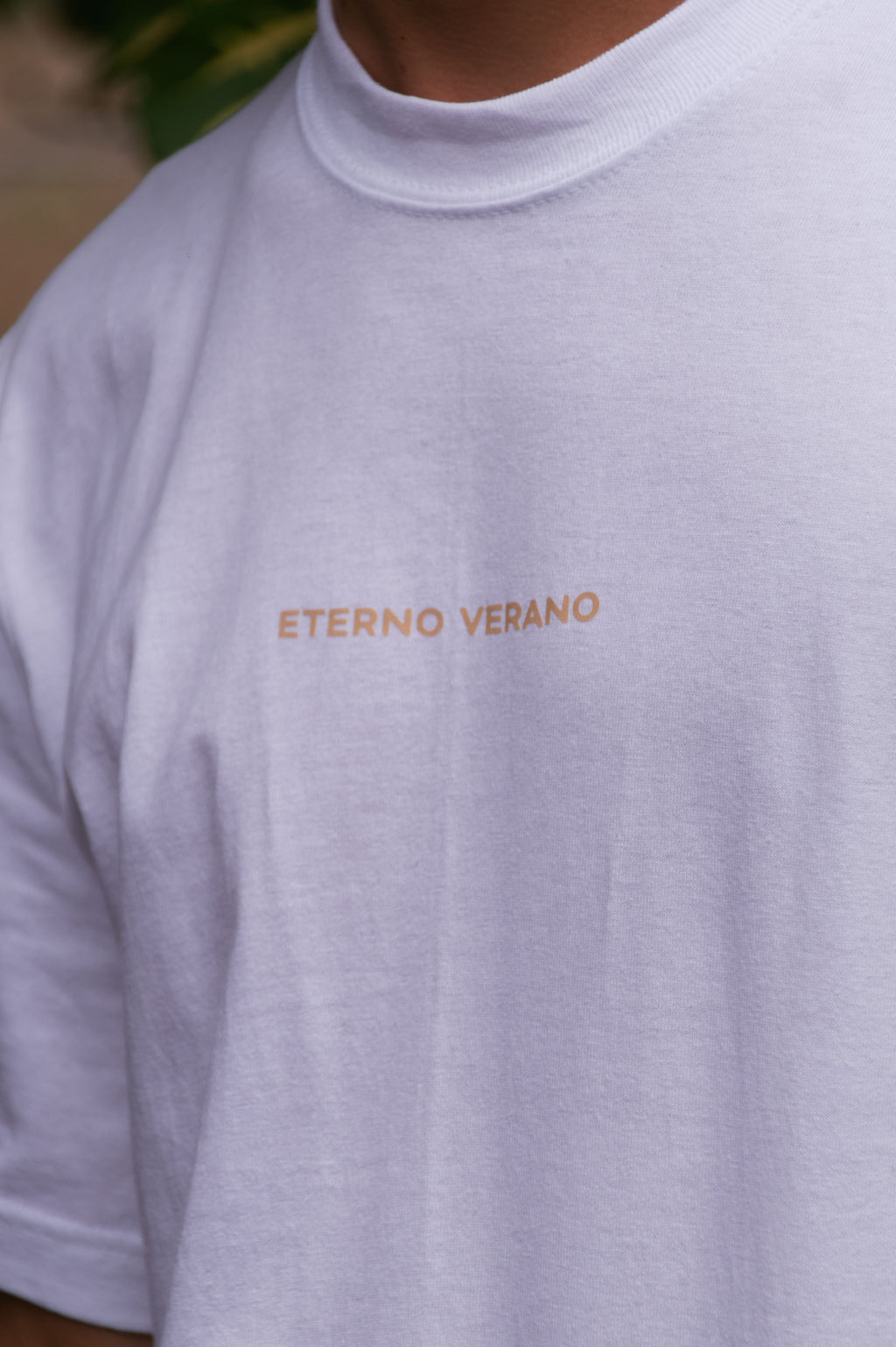 Made With Good Vibes Boxy White